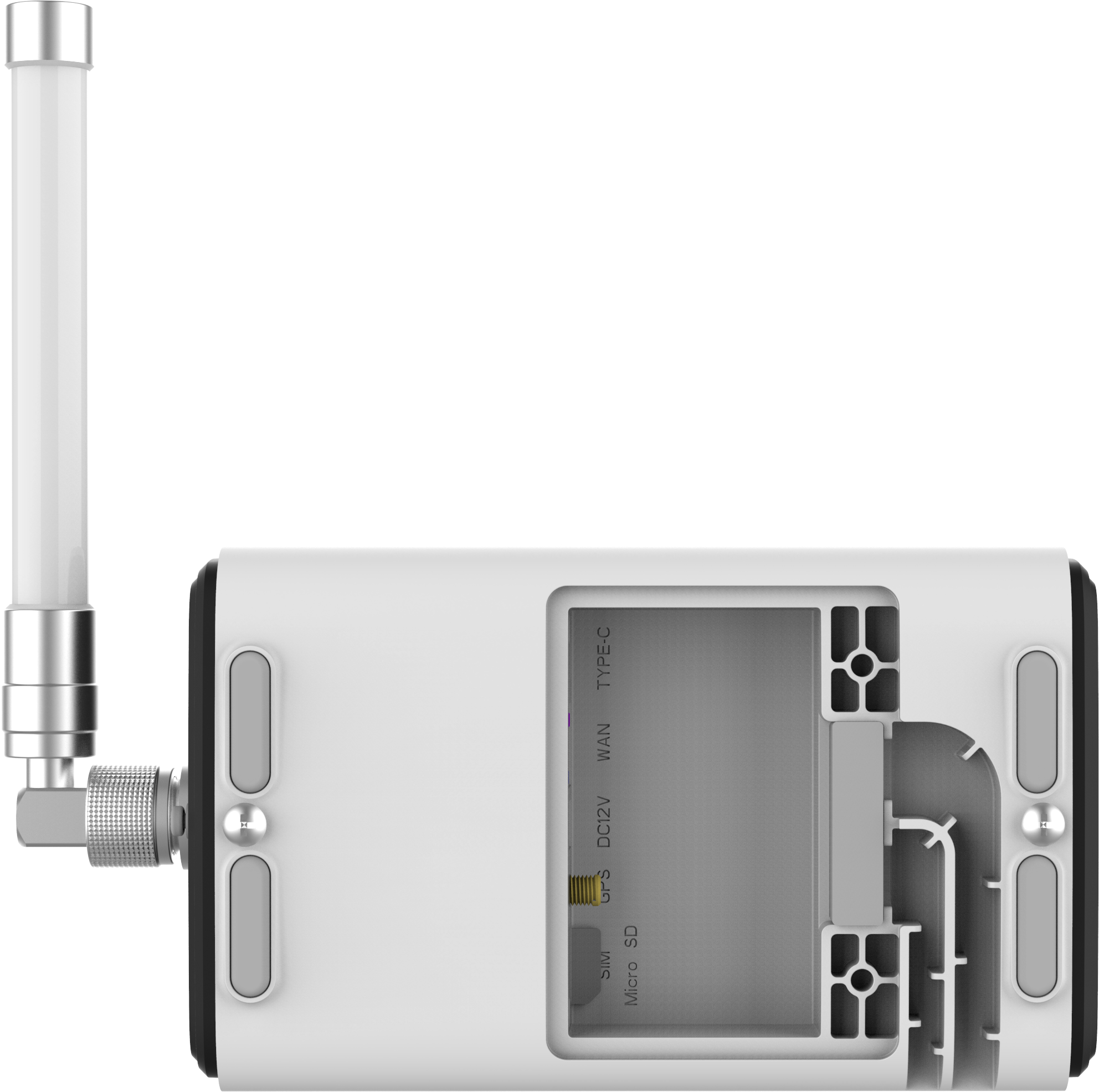 UG65-L04EU-868M-EA LoRaWAN GSM brána, ext anténa,  Wi-Fi, PoE, IP65, 8-CH, 1x WAN