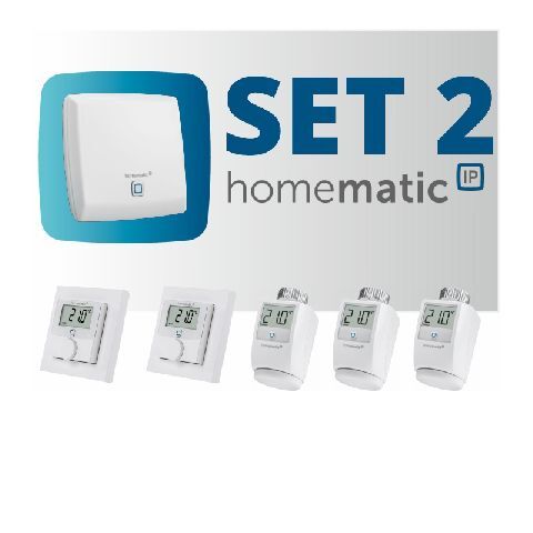 Sada vytápění Homematic IP (byt 2+1) - HmIP-SET2