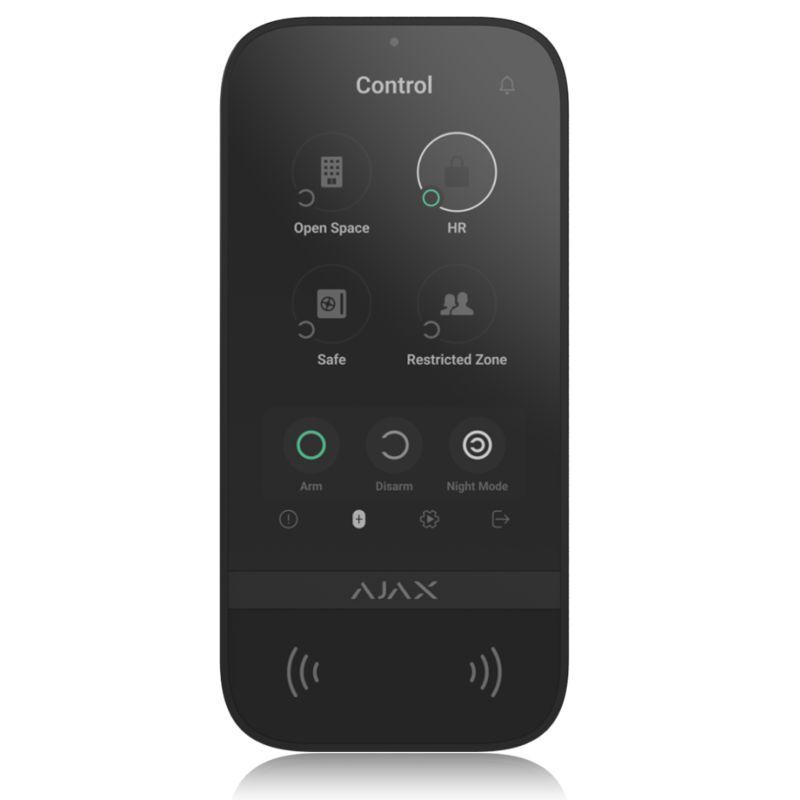 Ajax KeyPad TouchScreen (8EU) white (58455)