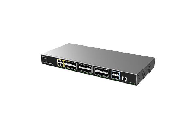 Grandstream GWN7831 Layer 3 Managed Network Switch 24 SFP / 4 SFP+ / 4 GbE porty