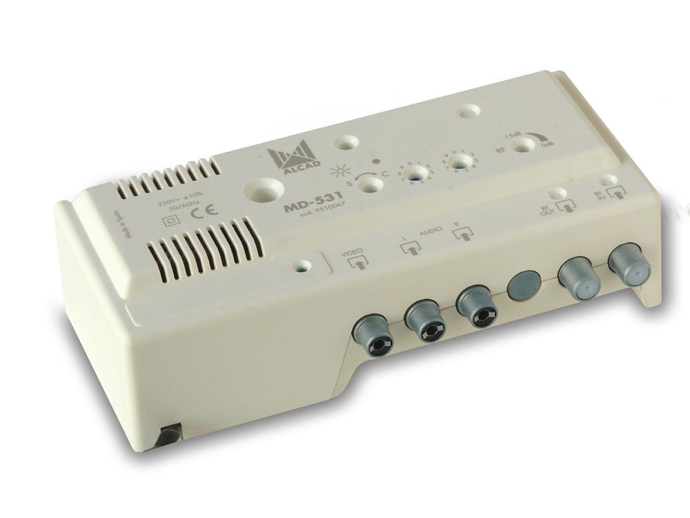 MD-531 univerzální stereo UHF modulátor