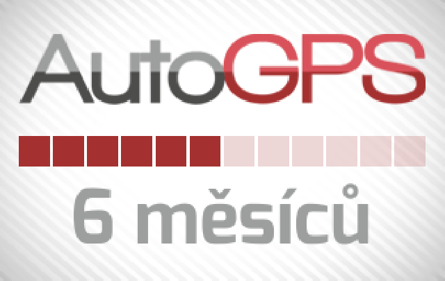 Auto-GPS půlroční předplatné