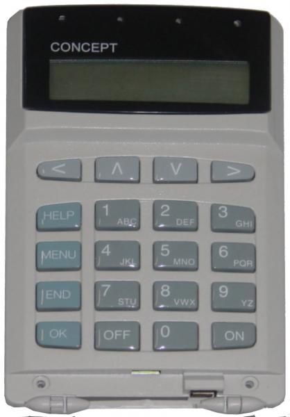 IRT3000 LCD klávesnica