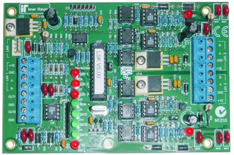 995080EXP-IRI3000 LAN Isolator PCB ONLY