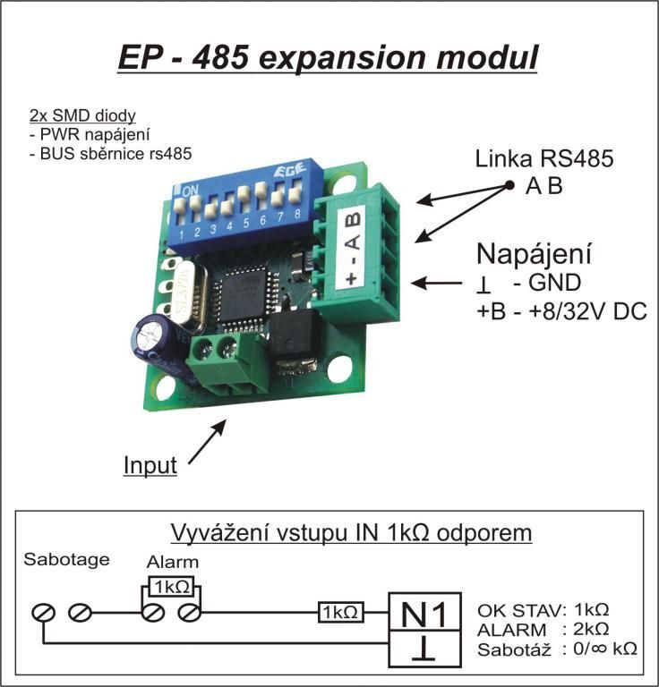 EP-485 expandér modul