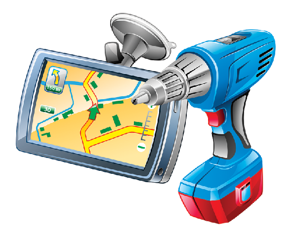Montáž GPS jednotky