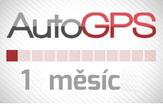 Auto-GPS mesačné predplatné