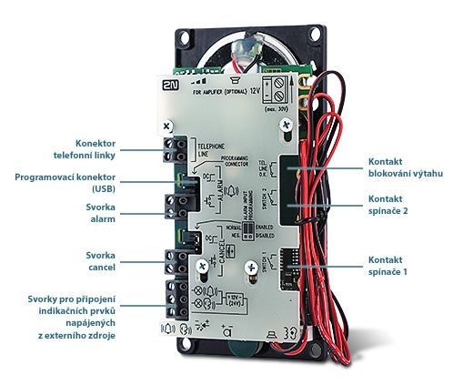 ATEUS 2N Lift1 Cabin unit - Compact - surface mount