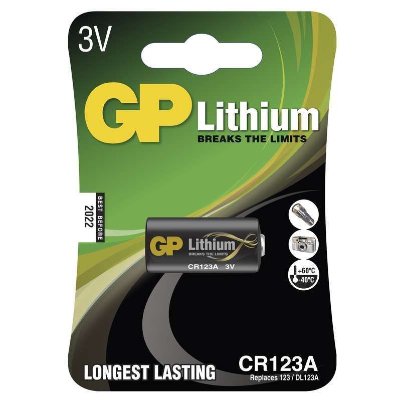 CR123A Batéria lítiová 3V