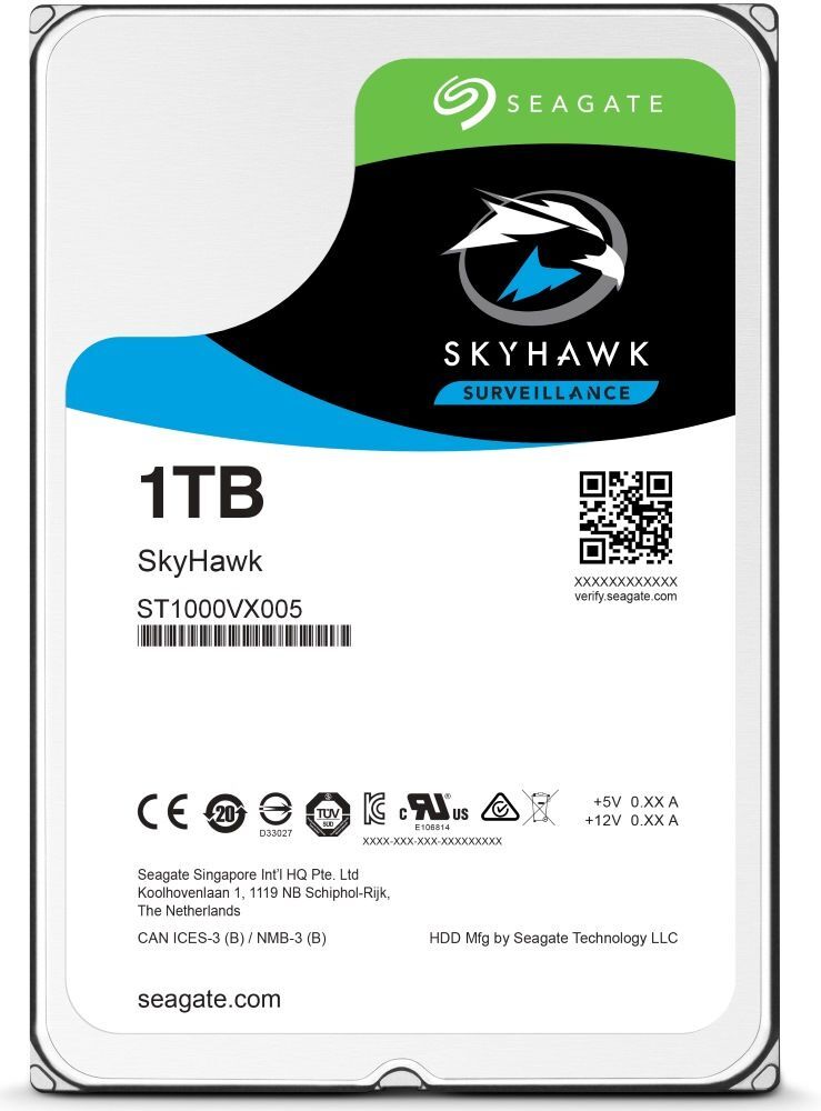 HDD 1TB WD10PURX SATA/600 64MB