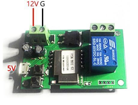 Sonoff 5V/7-32V + RF