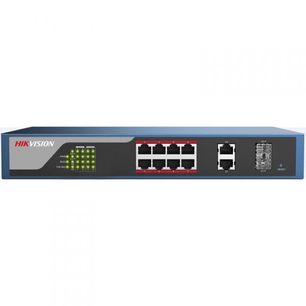 DS-3E1310P-E Web managed switch 8x100TX PoE + 2x Gb Uplink Combo port