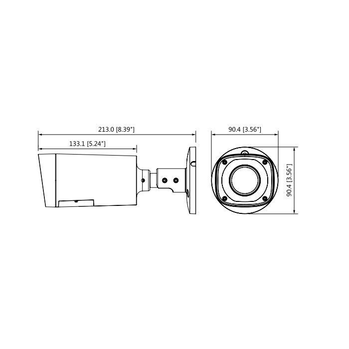 HAC-HFW1400RP-VF 4 Mpx HDCVI kompaktní kamera