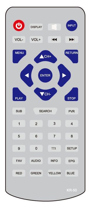 HD14LCD TV DVB-T/T2 portable TV