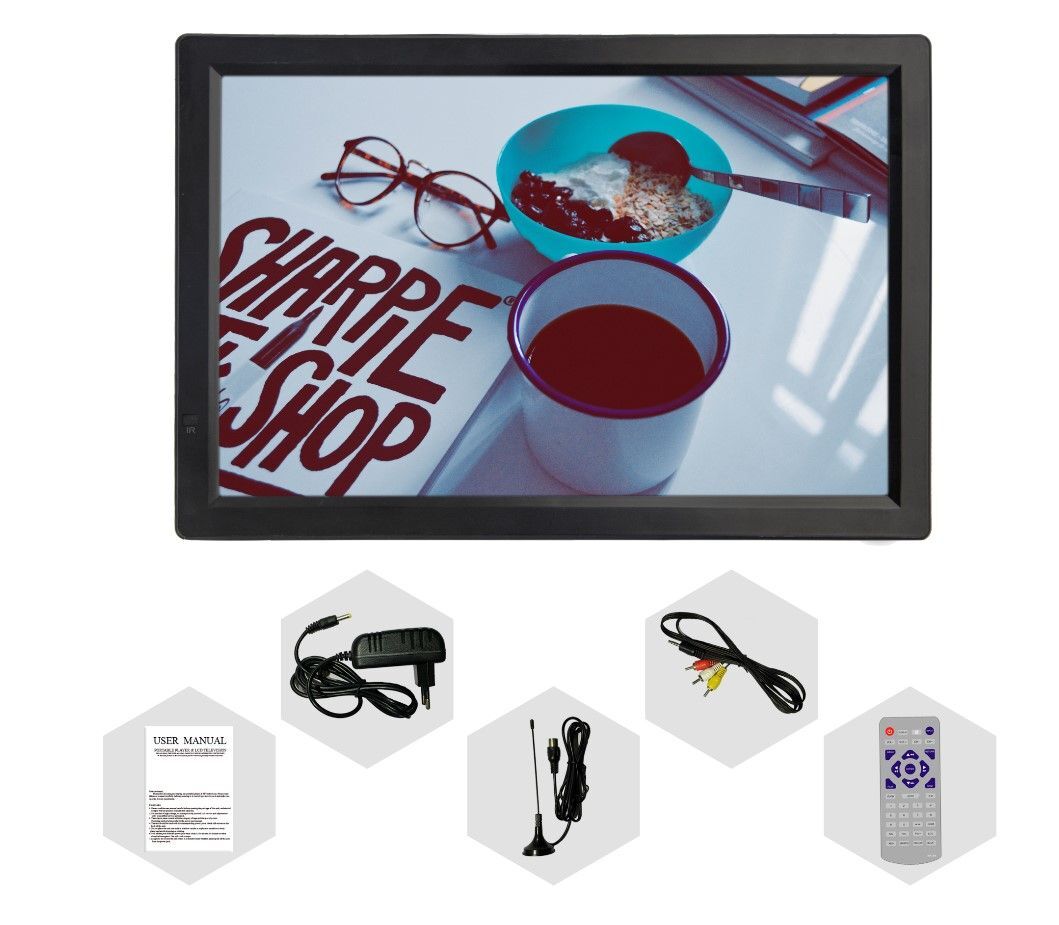 HD14LCD TV DVB-T/T2 portable TV