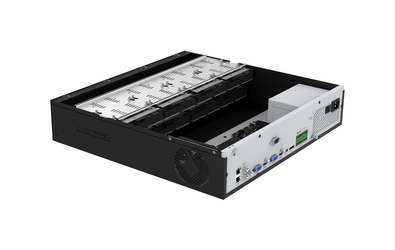 MS-N8032-G UHD 8MP(4K), 32 kanál NVR Pro, bez PoE, ALARM