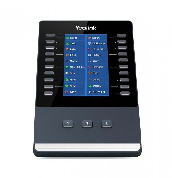 Yealink EXP43 exp. modul s LCD, 60 tl., k tel. T4X a T2X