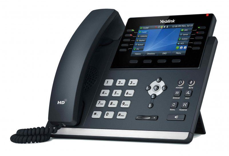 Yealink SIP-T46U IP tel., PoE, 3.7&quot; 360x160 LCD, 21 prog.tl., GigE, 2x USB