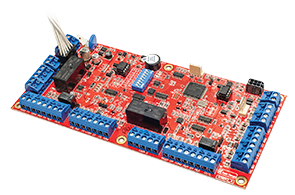 INTG-996018PCBK Intelligent LAN Access Module, PCB only, 2 Doors/2 Readers.