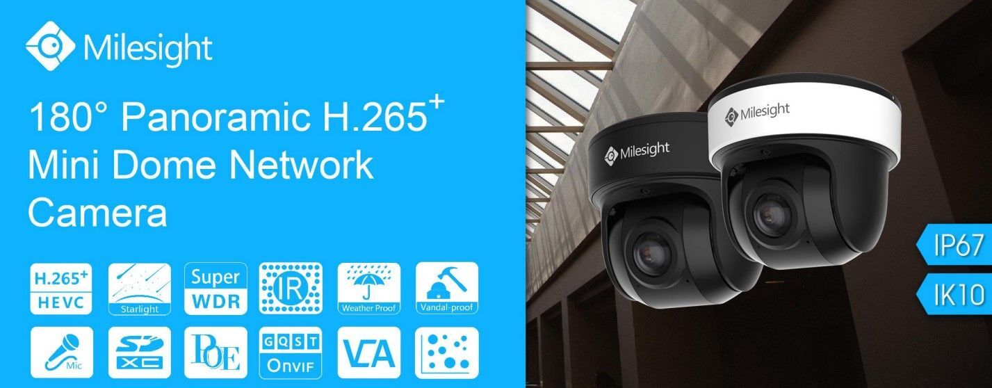 MS-C8176-PE AI NDAA 1.68mm 180° Panoramic IP 8MP/20fps