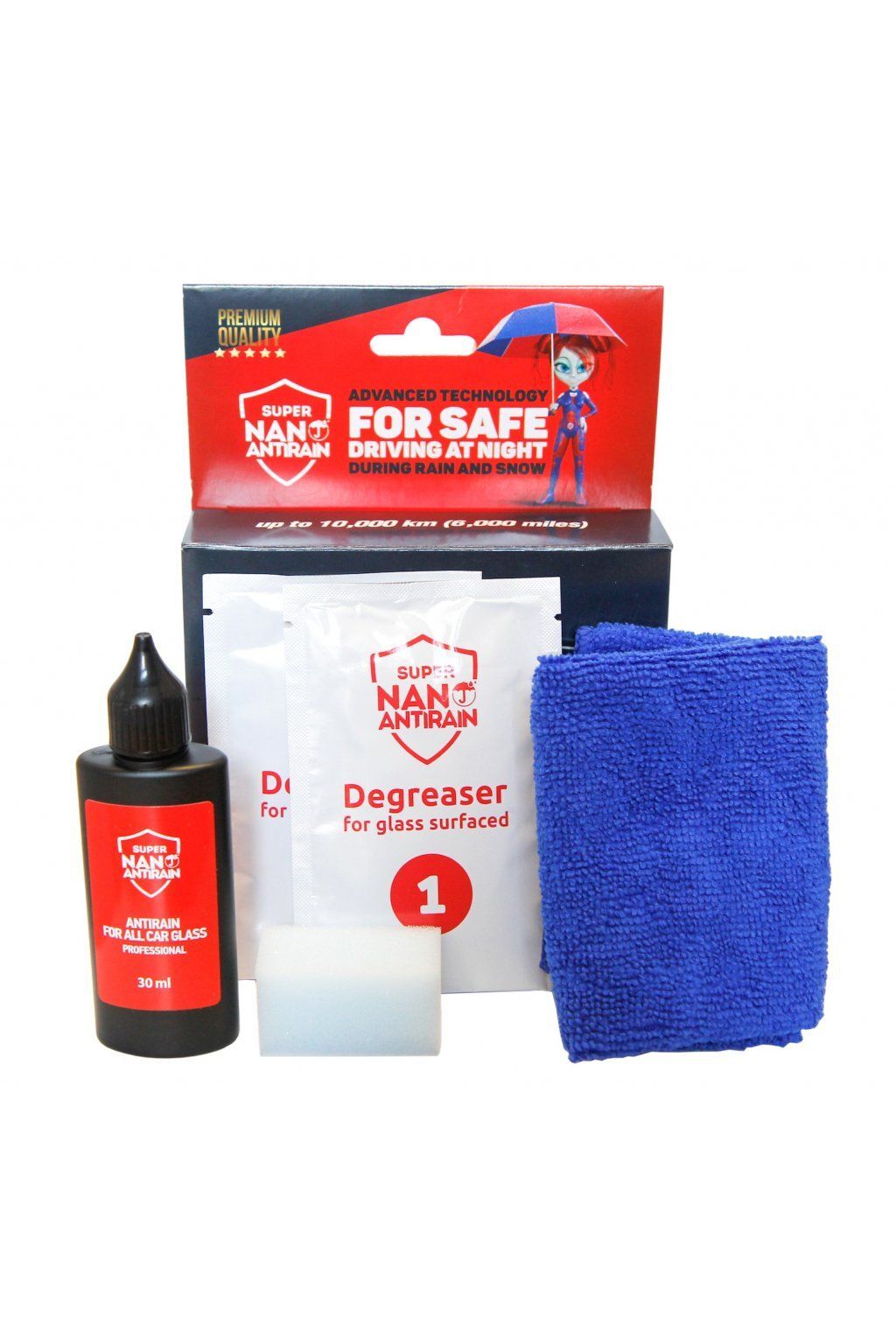 NANOPROTECH GNP Tekuté stěrače - SADA