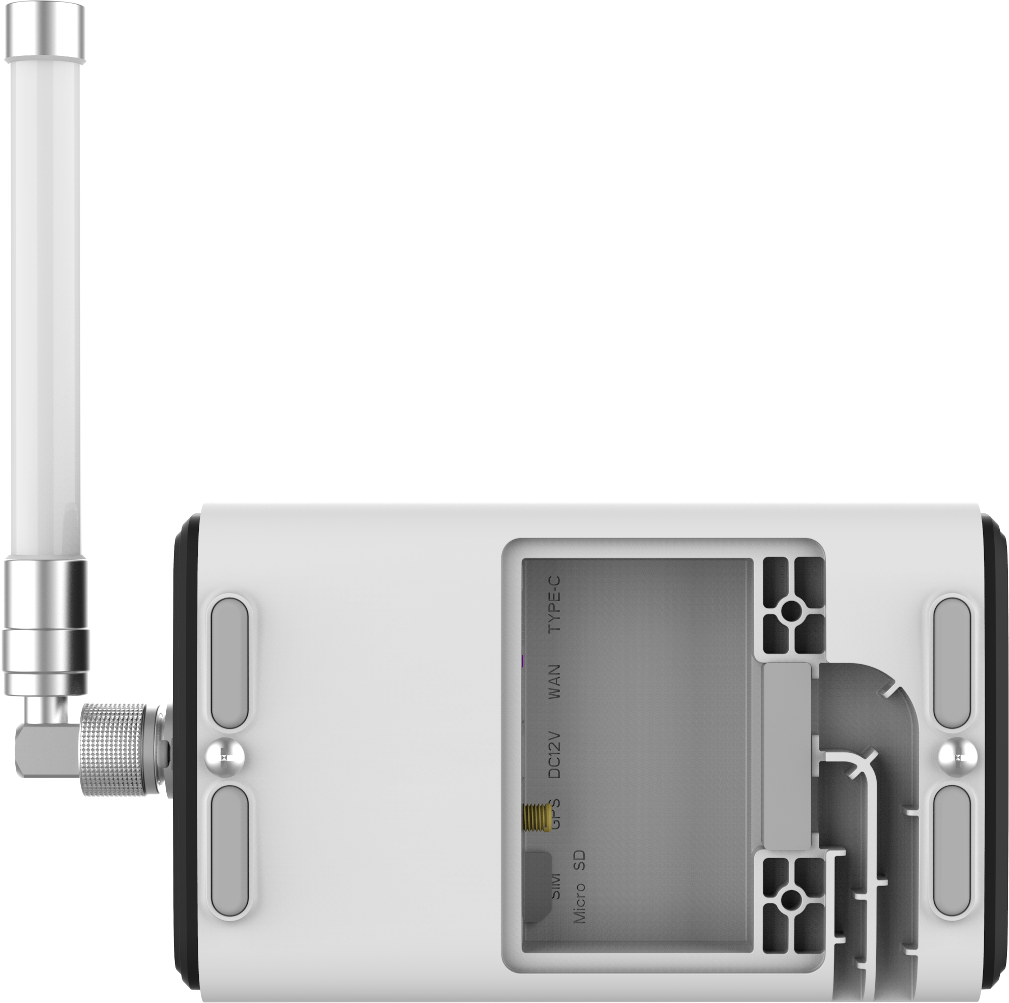 UG65-868M-EA LoRaWAN brána, ext anténa,  Wi-Fi, PoE, IP65, 8-CH, 1x WAN