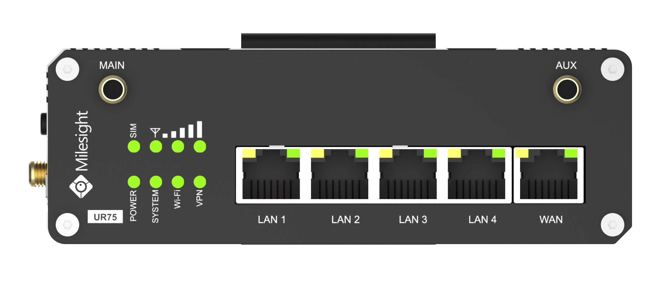 UR75-L04EU-G-W 4G router, Wi-Fi, GPS, WAN + 4x LAN
