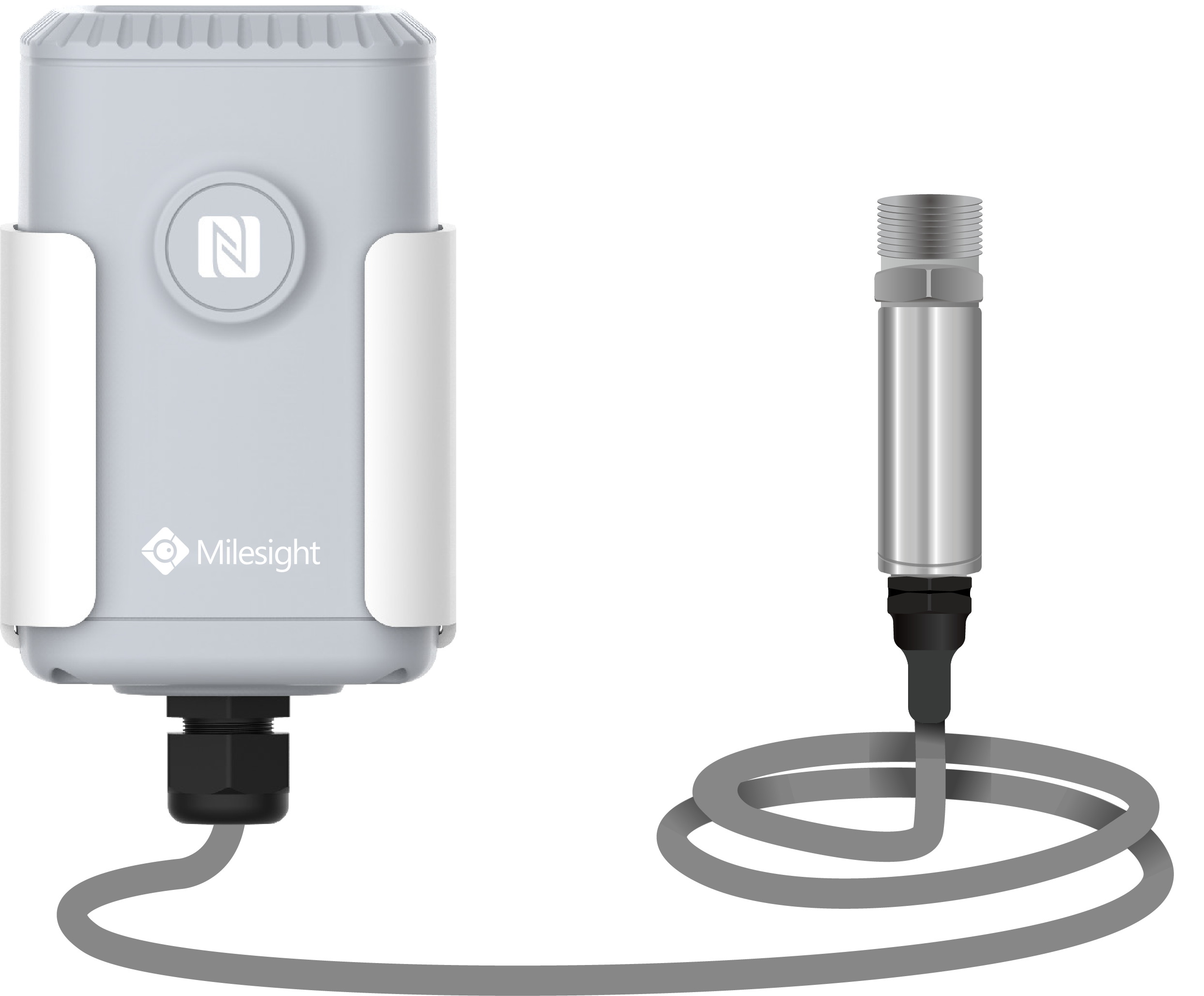 EM500-PP-868M PN:G1/4F-4780 Detektor tlaku 0 ~ 1.6 MPa, 19000 mAh Li-SOCL2, NFC, IP66, kabel 1.5m