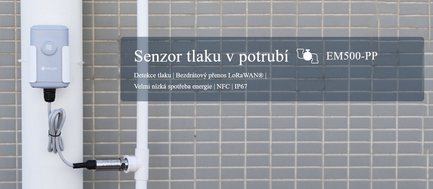 EM500-PP-868M PN:G1/4F-4780 Detektor tlaku 0 ~ 1.6 MPa, 19000 mAh Li-SOCL2, NFC, IP66, kabel 1.5m