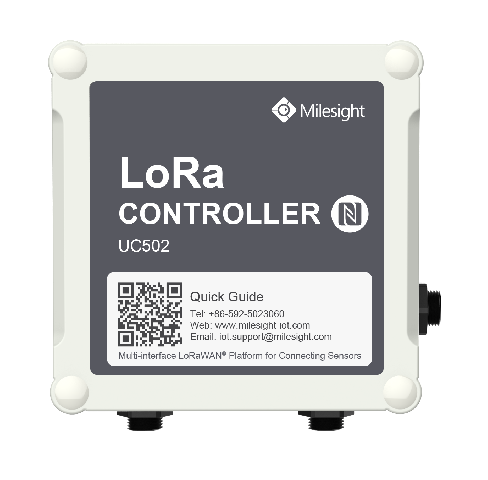 UC502-868M Řídicí jednotka LoRaWAN, 2x GPIO, RS232/RS485, IP67