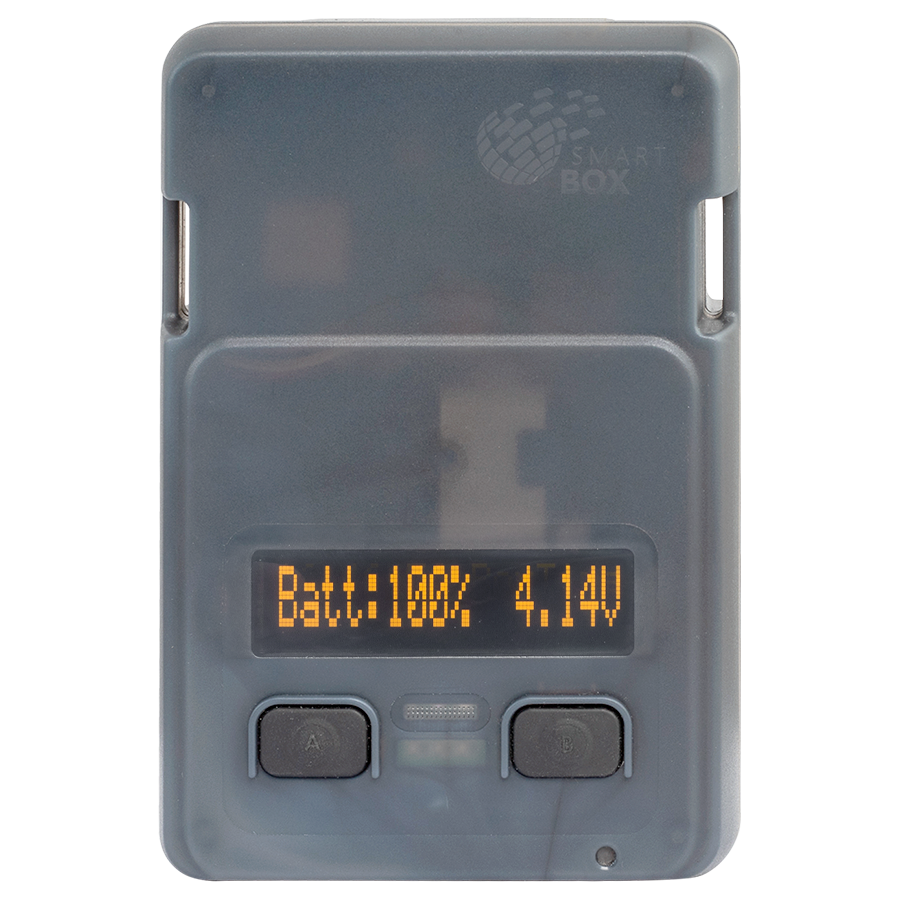 SMARTBOX 2 MAX LORA - LTE GPS tracker, OLED, TEMS, BT, siren 