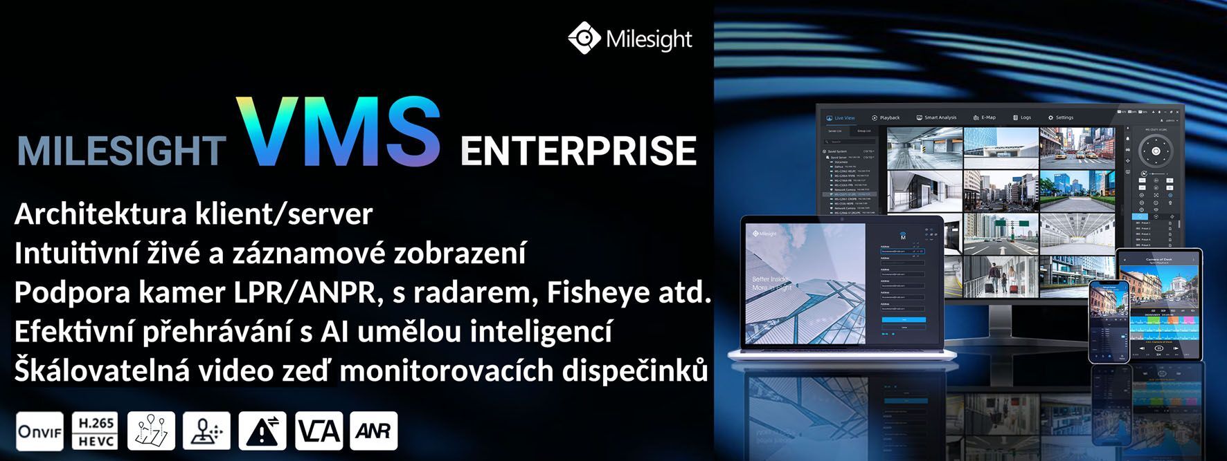 MS-MC-008 8CH Software VMS Enterprise