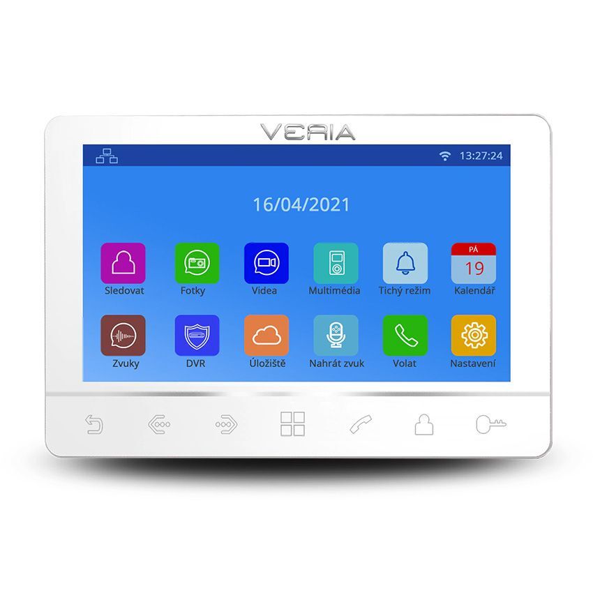 VERIA 8276B bílý + VERIA 831sada VERIA 2-WIRE