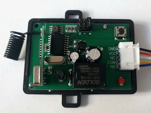 SYSA950 Bezdrôtové relé s RF DO