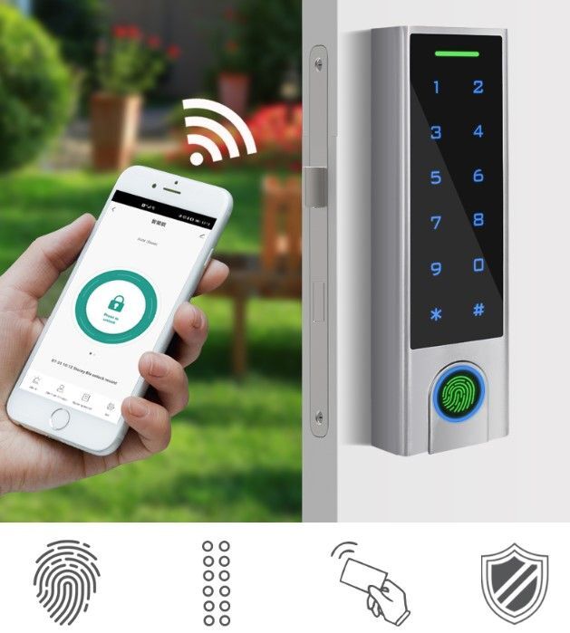 SYSAF3+ WiFi Tuya Finger/Key/EM/MF Reader WG
