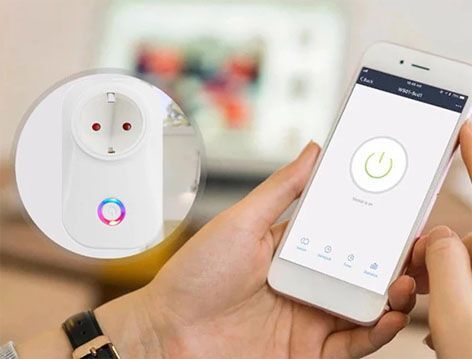 Tuya WiFi zásuvka EU/F, 16A meranie spotreby