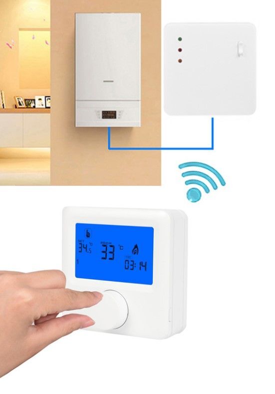 HDY06RF bezdrôtový programovateľný termostat