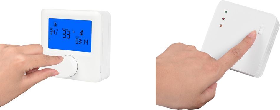 HDY06RF bezdrôtový programovateľný termostat