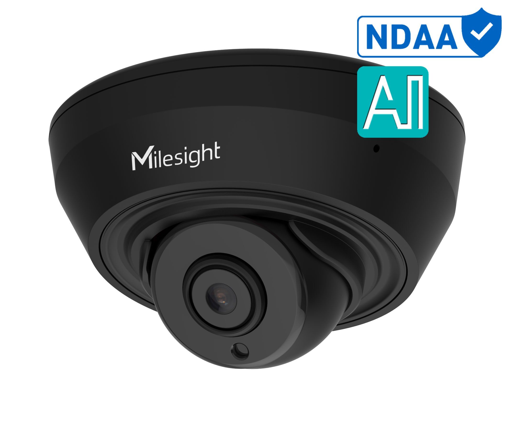 MS-C5383-PD/B 2.8mm 5MP/30fps MINI DOME kamera AI NDAA
