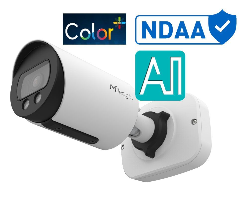 MS-C8164-UPD/J Color+ NDAA 2.8mm 8MP/30fps AI IP
