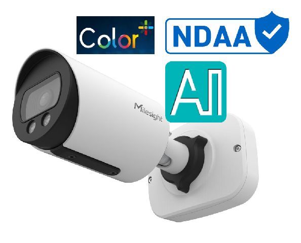 MS-C8164-UPD/J Color+ NDAA 2.8mm 8MP/30fps AI IP