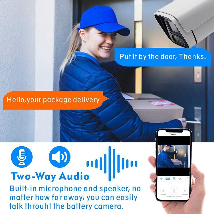 HDOW202 Tuya Smart Camera 2MP WiFi, SD32GB, Google Alexa