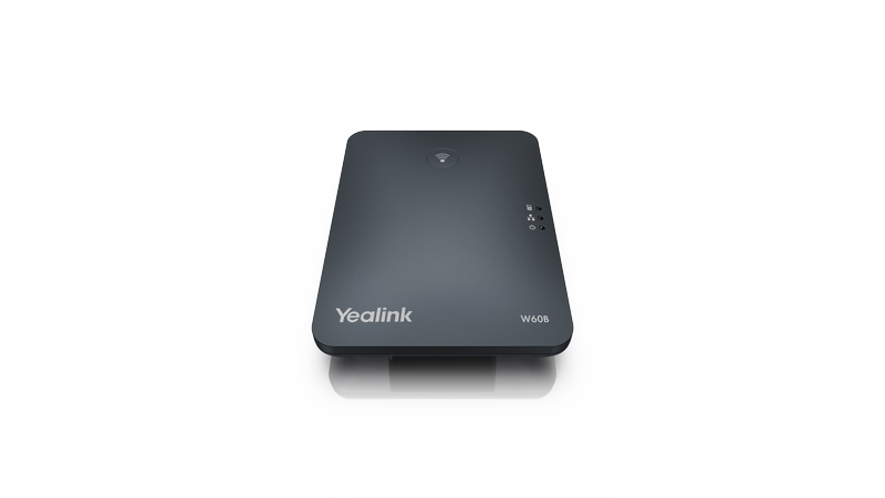 Yealink W60P, IP DECT báze+ručka, PoE, 2,4&quot; bar.disp., až 8 ruček