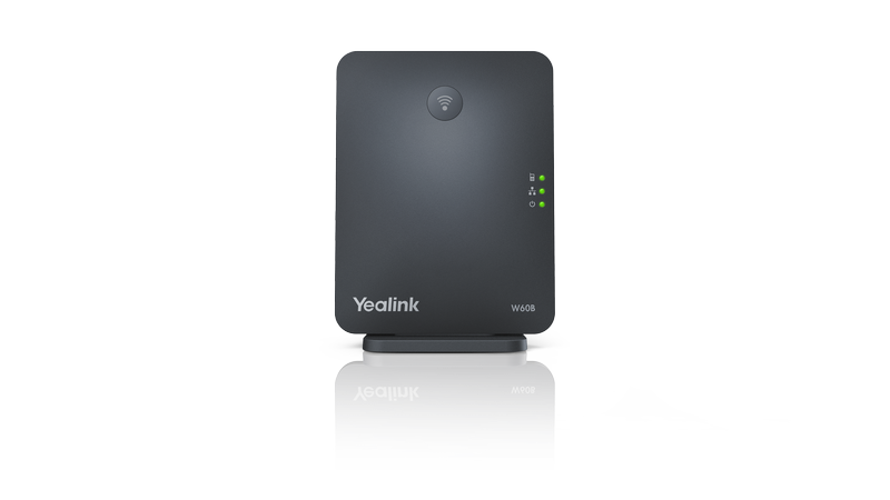 Yealink W60P, IP DECT báze+ručka, PoE, 2,4&quot; bar.disp., až 8 ruček