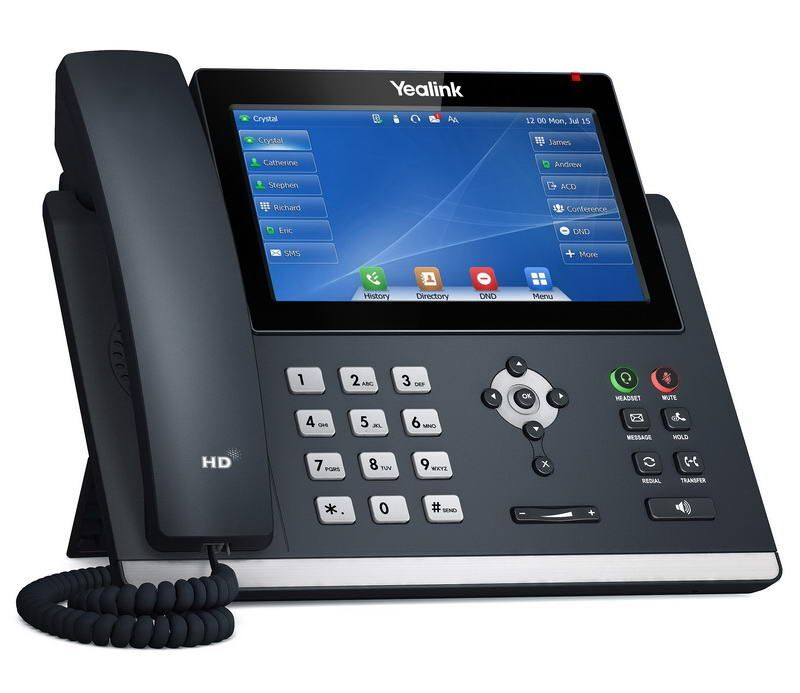 Yealink SIP-T48U IP tel., PoE, 3.7&quot; 360x160 LCD, 21 prog.tl., GigE, 2x USB