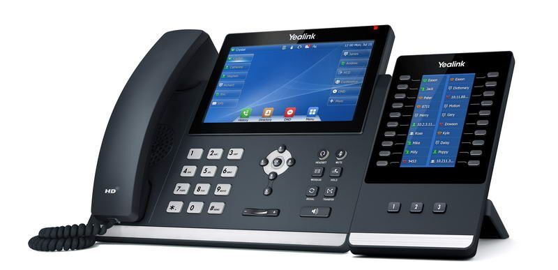 Yealink SIP-T48U IP tel., PoE, 3.7&quot; 360x160 LCD, 21 prog.tl., GigE, 2x USB