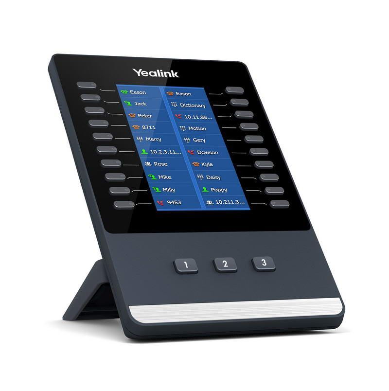 Yealink EXP43 exp. modul s LCD, 60 tl., k tel. T4X a T2X