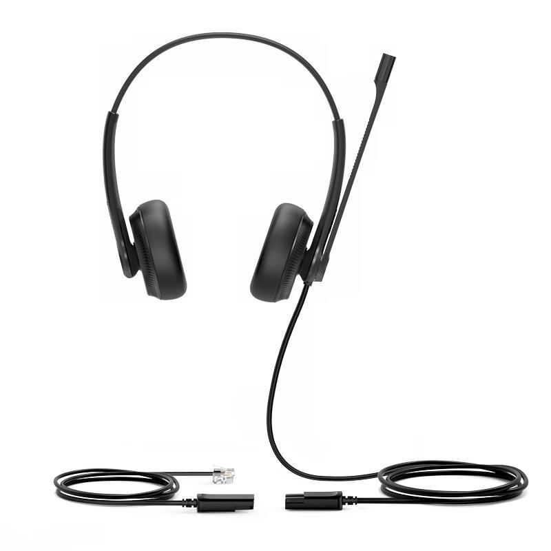 Yealink YHS34 Dual náhlavní souprava na obě uši s QD-RJ9