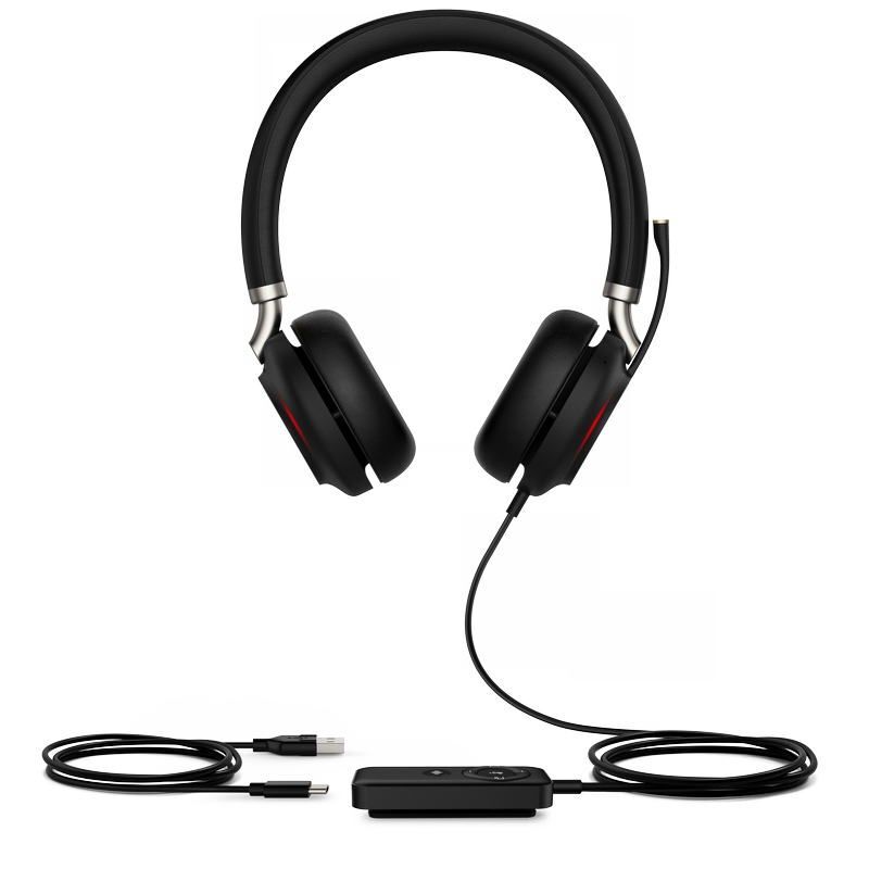 Yealink UH38 Dual náhlavní souprava na obě uši s USB-C konektorem