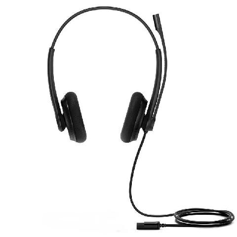 Yealink YHD342 Lite Dual náhlavní souprava na obě uši s QD konektorem